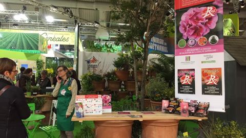 Pour la première fois, l’interprofession Val’Hor a exposé au Salon international de l’agriculture de Paris. ©Odile Maillard